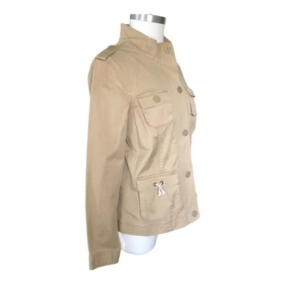 Vineyard Vines Khaki Cargo Pocket Utility Jacket - Picture 3 of 7
